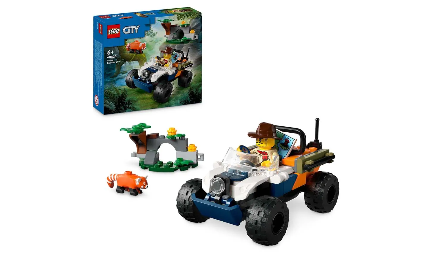 60424 | LEGO® CITY Jungle Explorer ATV Red Panda Mission