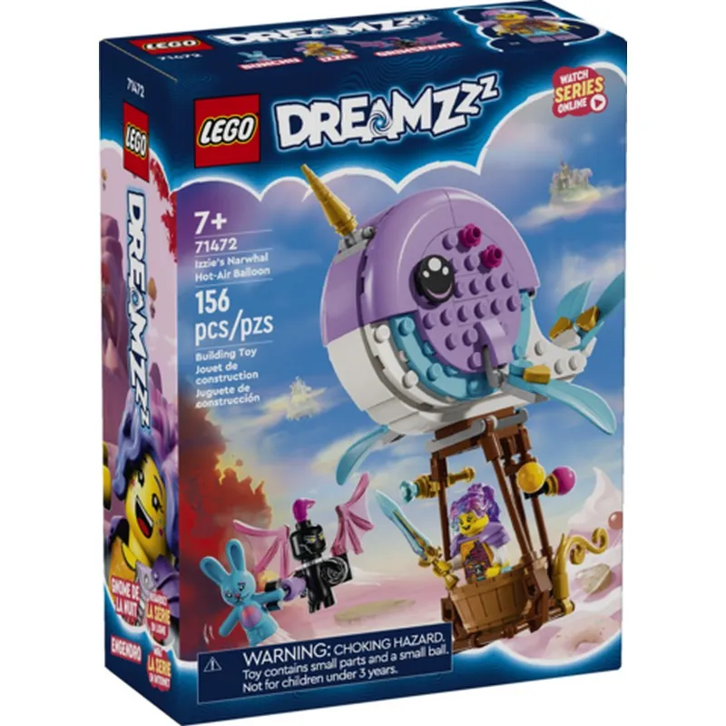 71472 LEGO® DREAMZzz Izzie's Narwhal Hot-Air Balloon