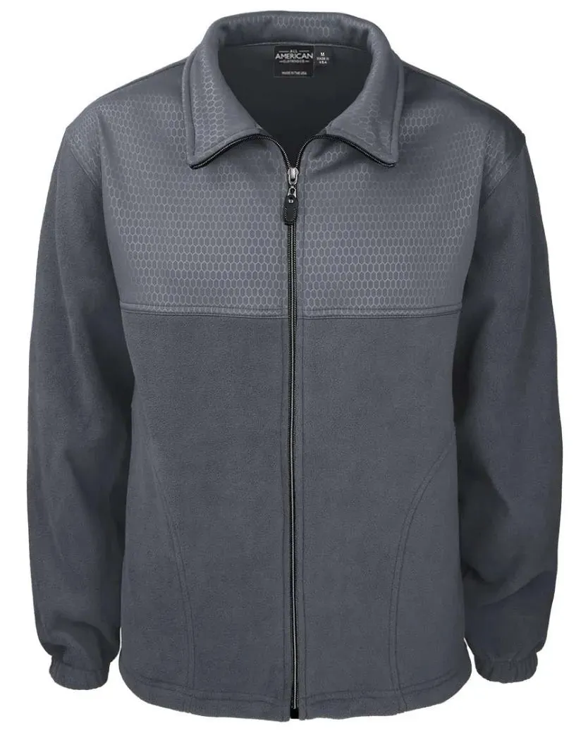 All American Clothing Co. - Men's Soft Shell Fleece Jacket