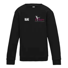 Allure School of Dance Girls Kids Sweatshirt