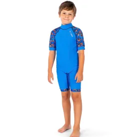 Boys kids Swimsuit Blue Superman