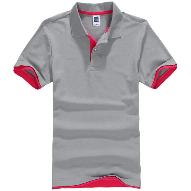 Brand New Men's Polo Shirt For Men Polos Men Cotton Short Sleeve shirt Clothes jerseys golftennis Plus Size XS- XXL 3XL homme