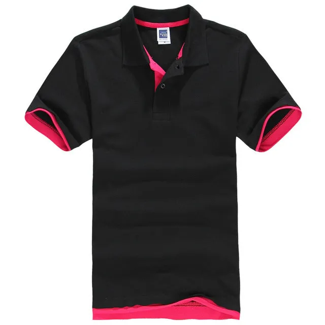 Brand New Men's Polo Shirt For Men Polos Men Cotton Short Sleeve shirt Clothes jerseys golftennis Plus Size XS- XXL 3XL homme