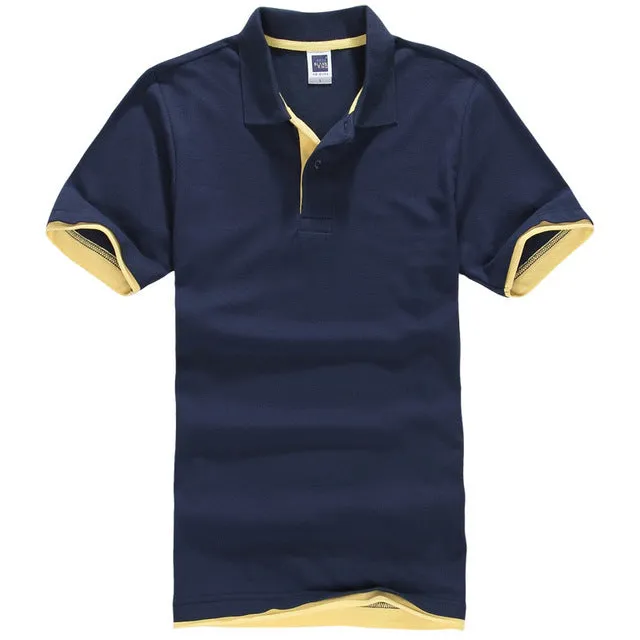 Brand New Men's Polo Shirt For Men Polos Men Cotton Short Sleeve shirt Clothes jerseys golftennis Plus Size XS- XXL 3XL homme