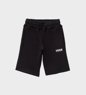 Circles Logo Shorts Black