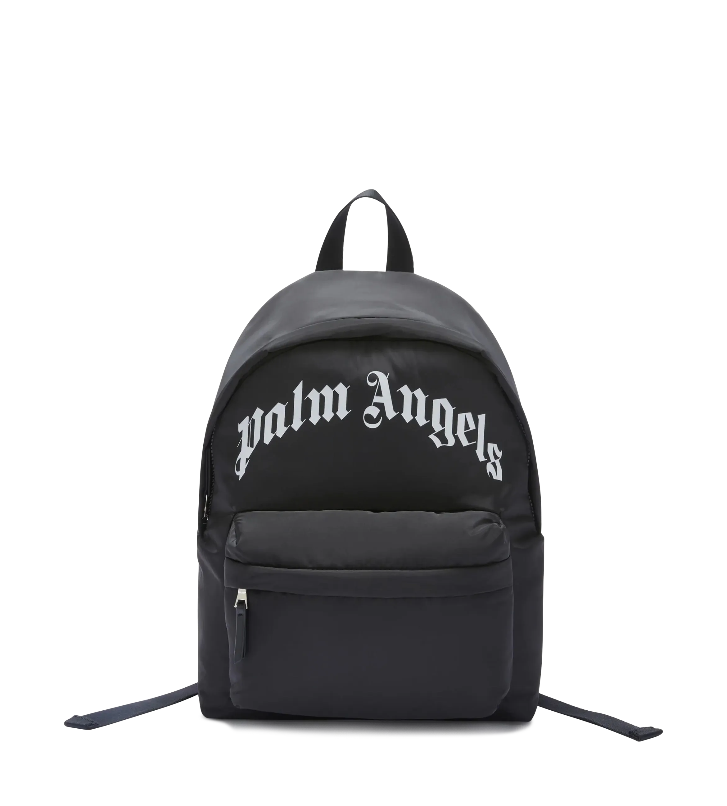 Curved Logo Backpack Black