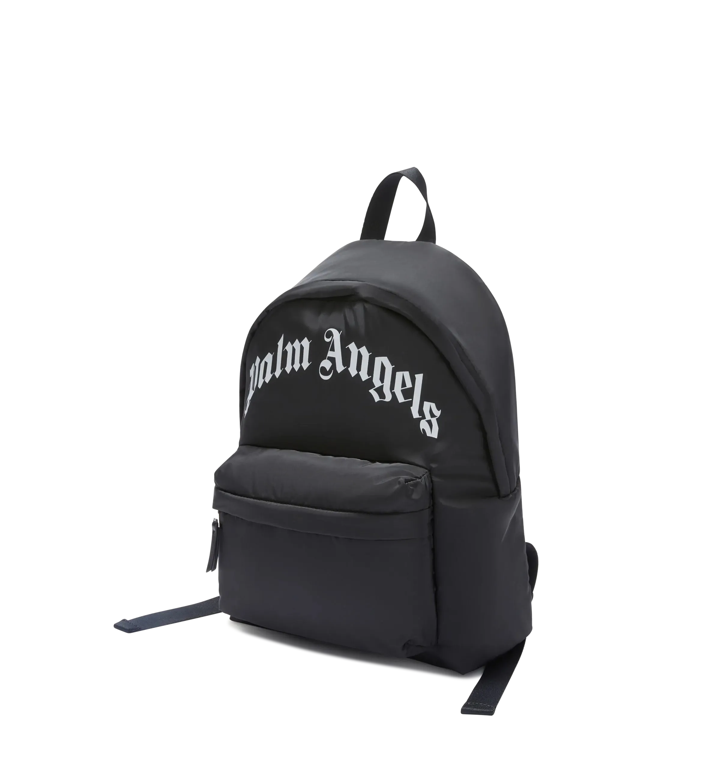 Curved Logo Backpack Black