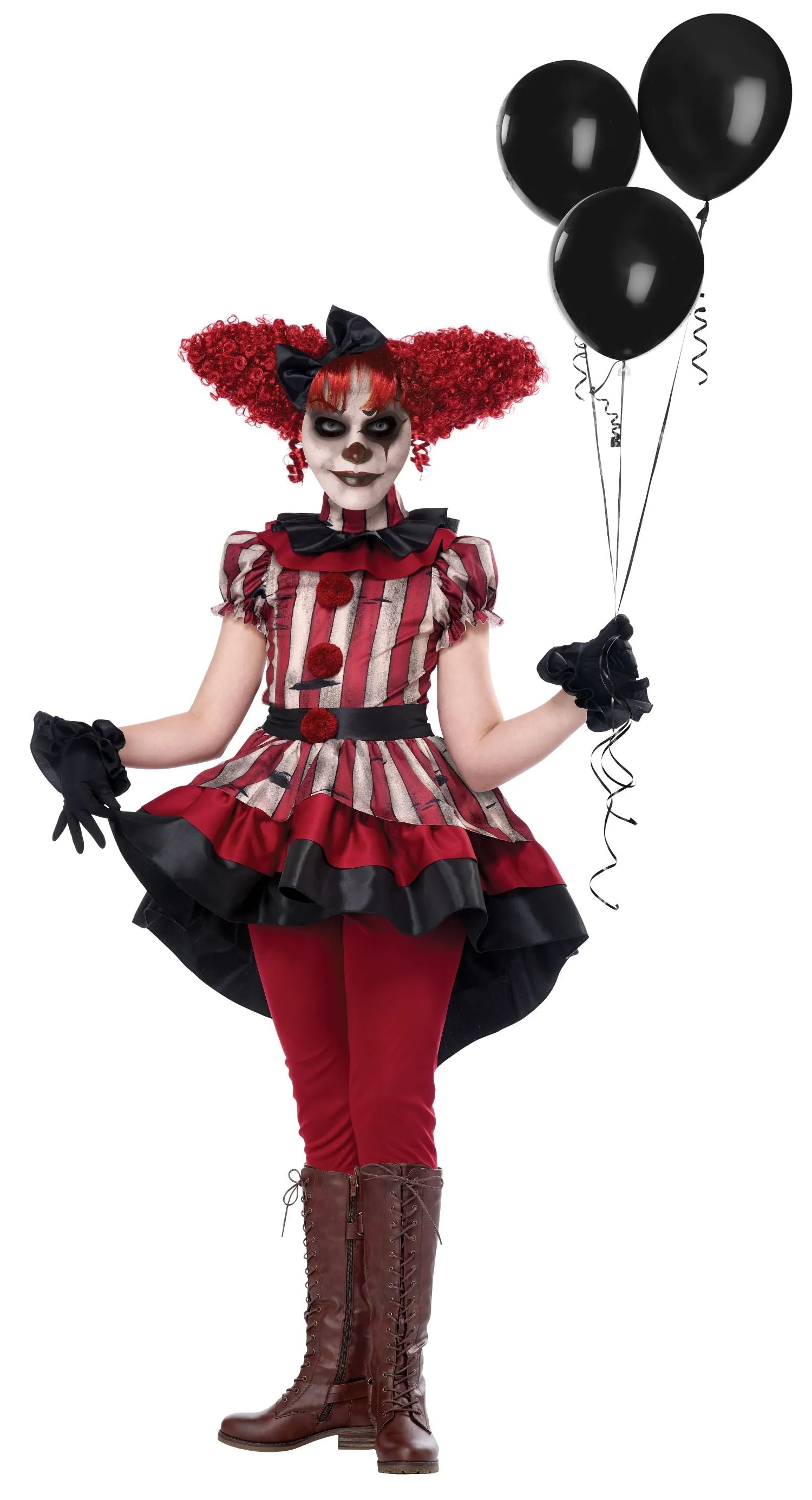 Deluxe Wicked Klown Costume Girls