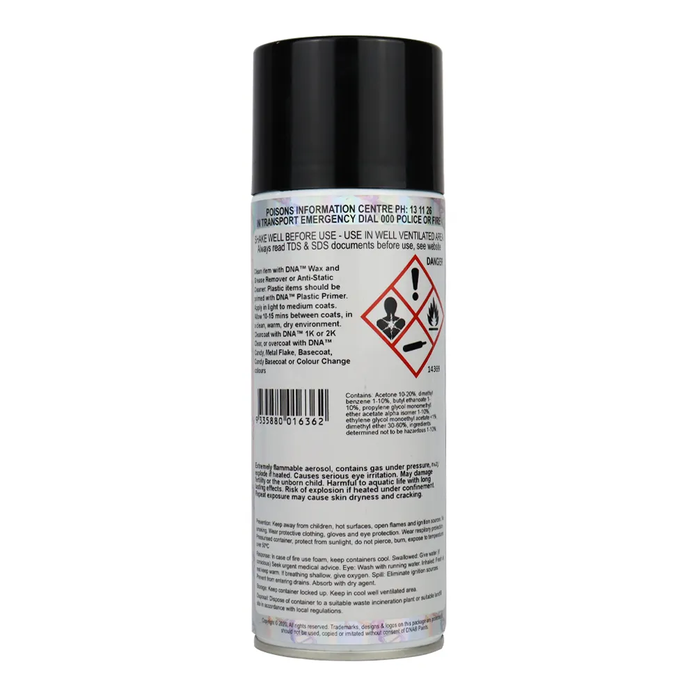 DNA PAINTS Solid Basecoat Spray Paint 350ml Aerosol Yarra Brown