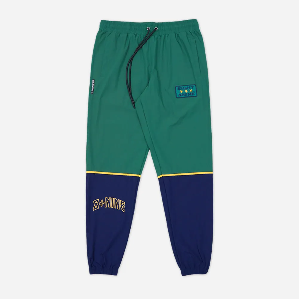 Dolo Nylon Joggers Green