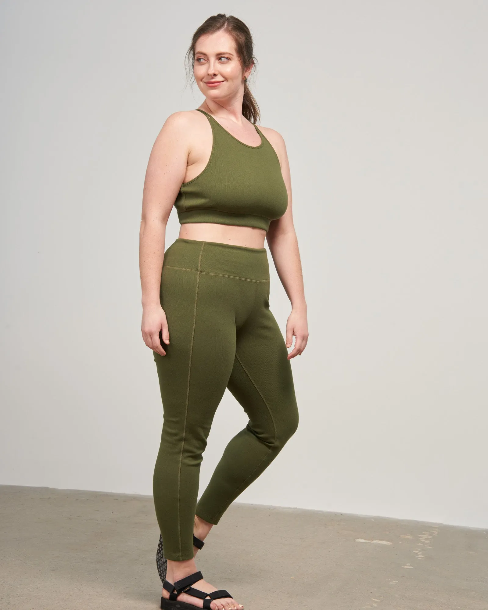 EcoKnit™ Ribbed Leggings