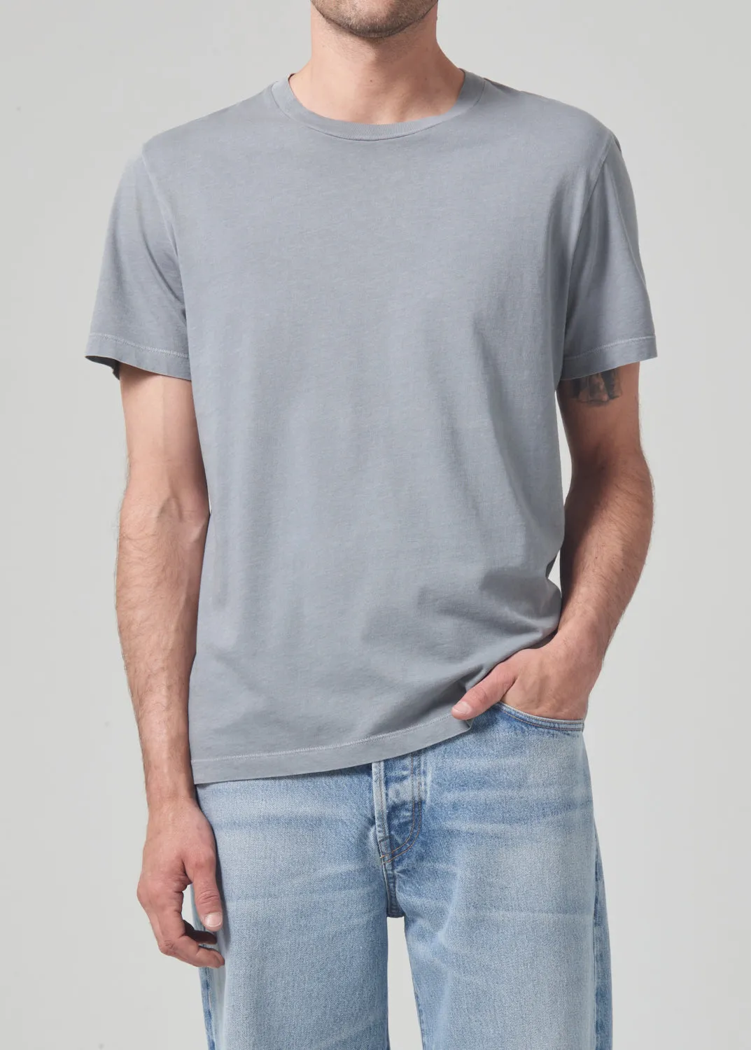 Everyday Short Sleeve Tee in Stone Age