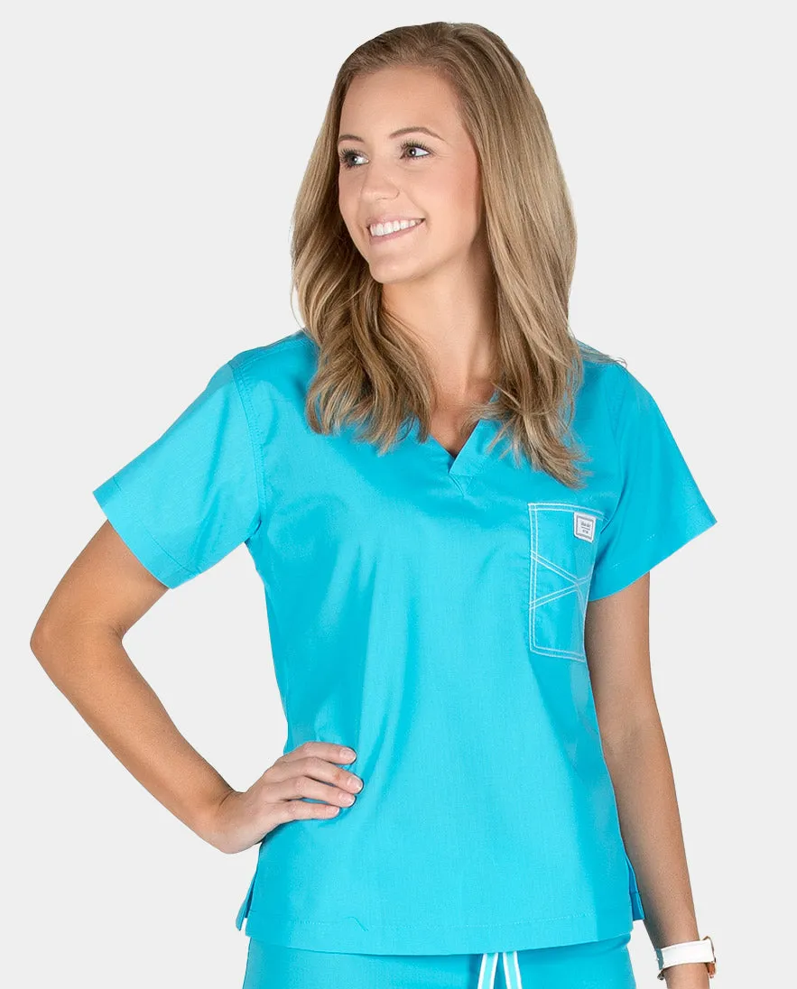 FINAL CLEARANCE - Classic Shelby Scrub Top