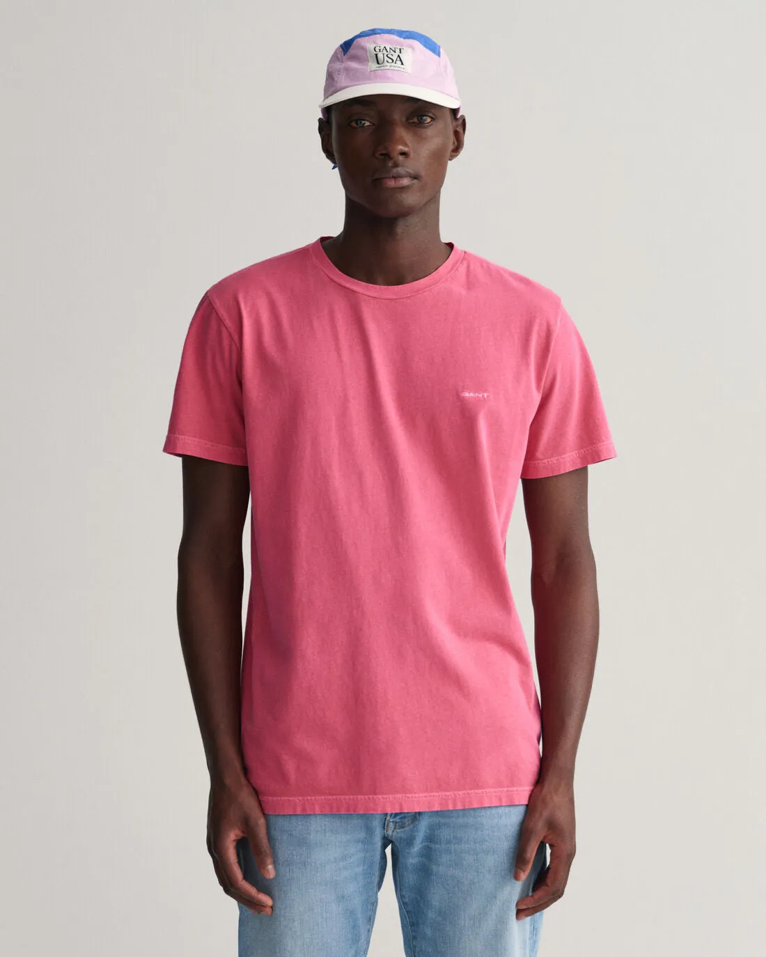 GANT - Sunfaded T-Shirt, Magenta Pink