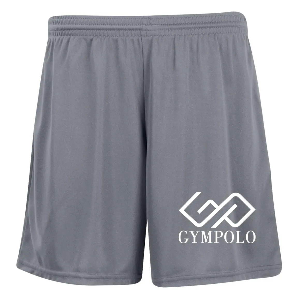 GYMPOLO-(PNG) 1423 Ladies' Moisture-Wicking 7 inch Inseam Training Shorts