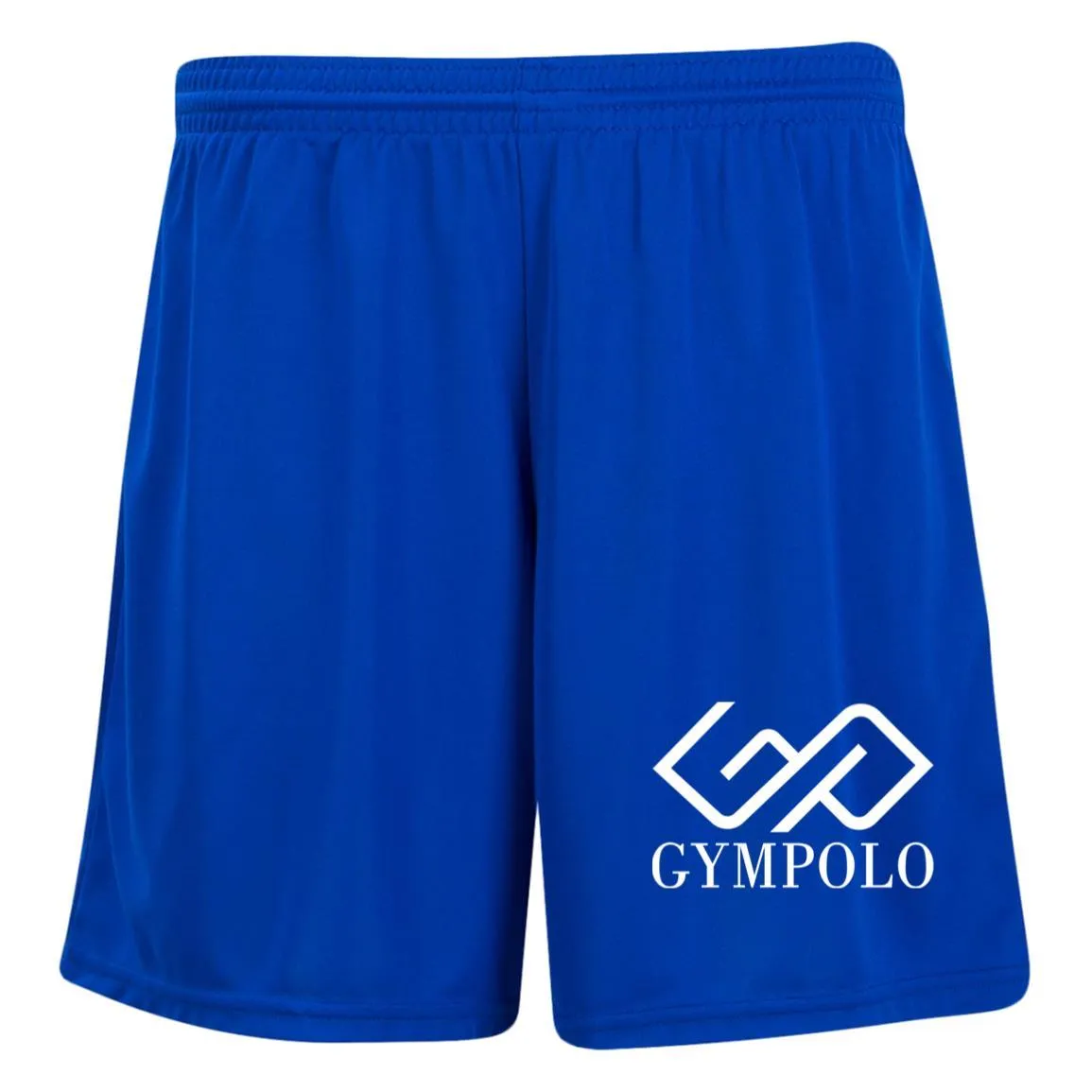 GYMPOLO-(PNG) 1423 Ladies' Moisture-Wicking 7 inch Inseam Training Shorts