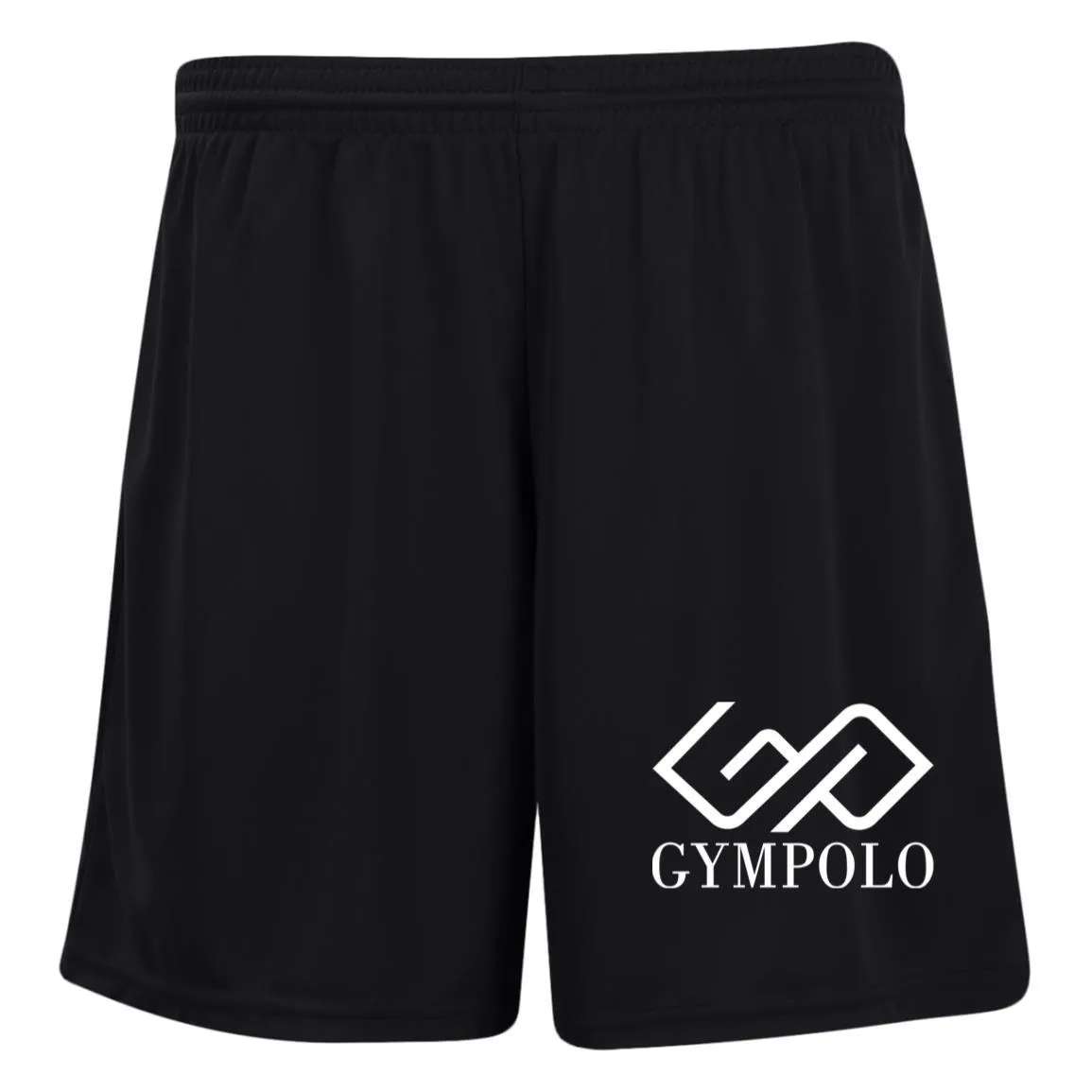 GYMPOLO-(PNG) 1423 Ladies' Moisture-Wicking 7 inch Inseam Training Shorts