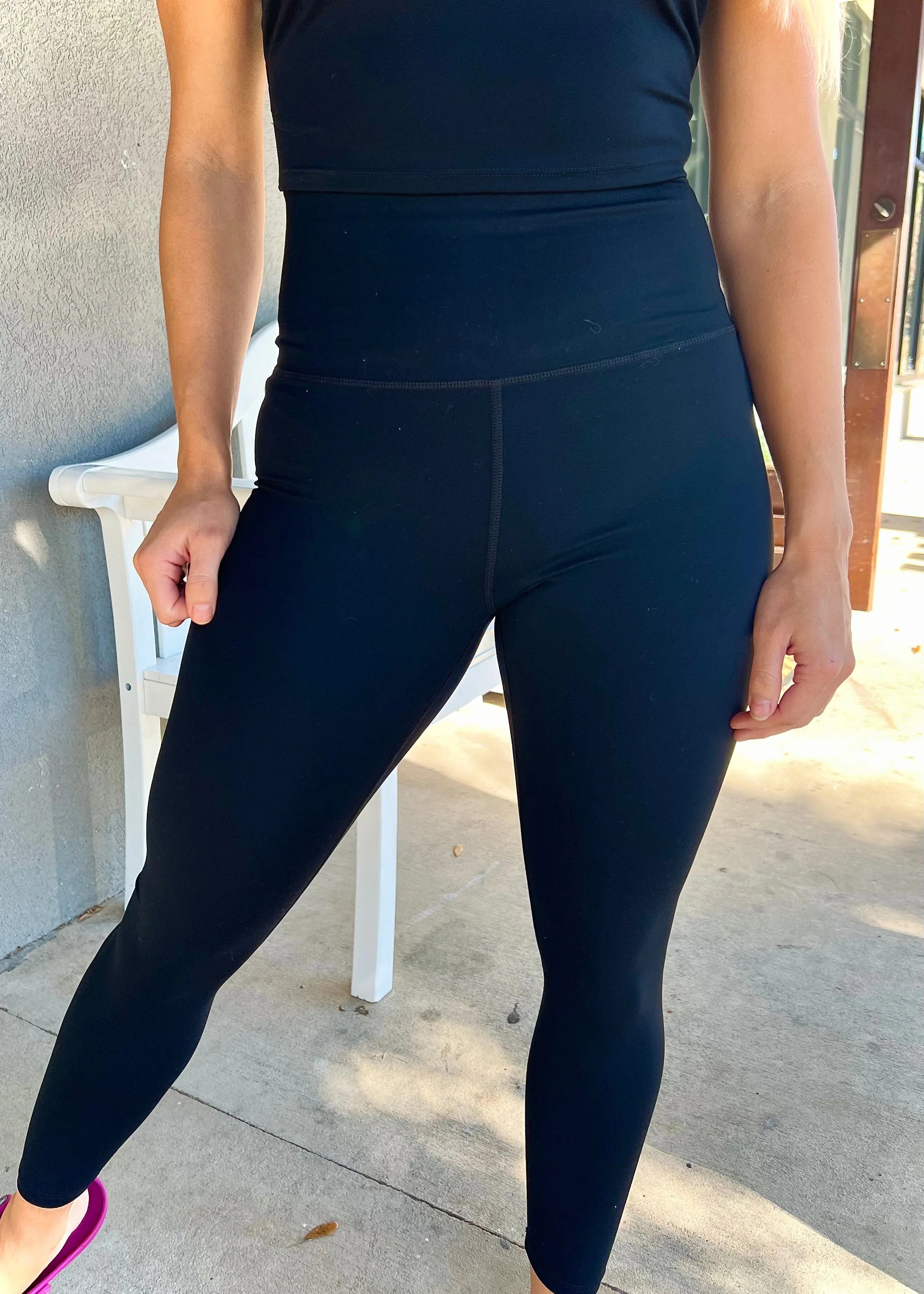 Horizon Black Leggings