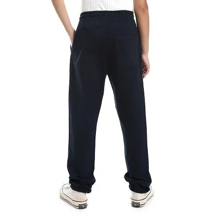 Kids Sweatpants Gabardine - Navy