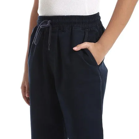 Kids Sweatpants Gabardine - Navy