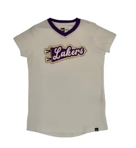 Lakers Girls Double Logo Tee