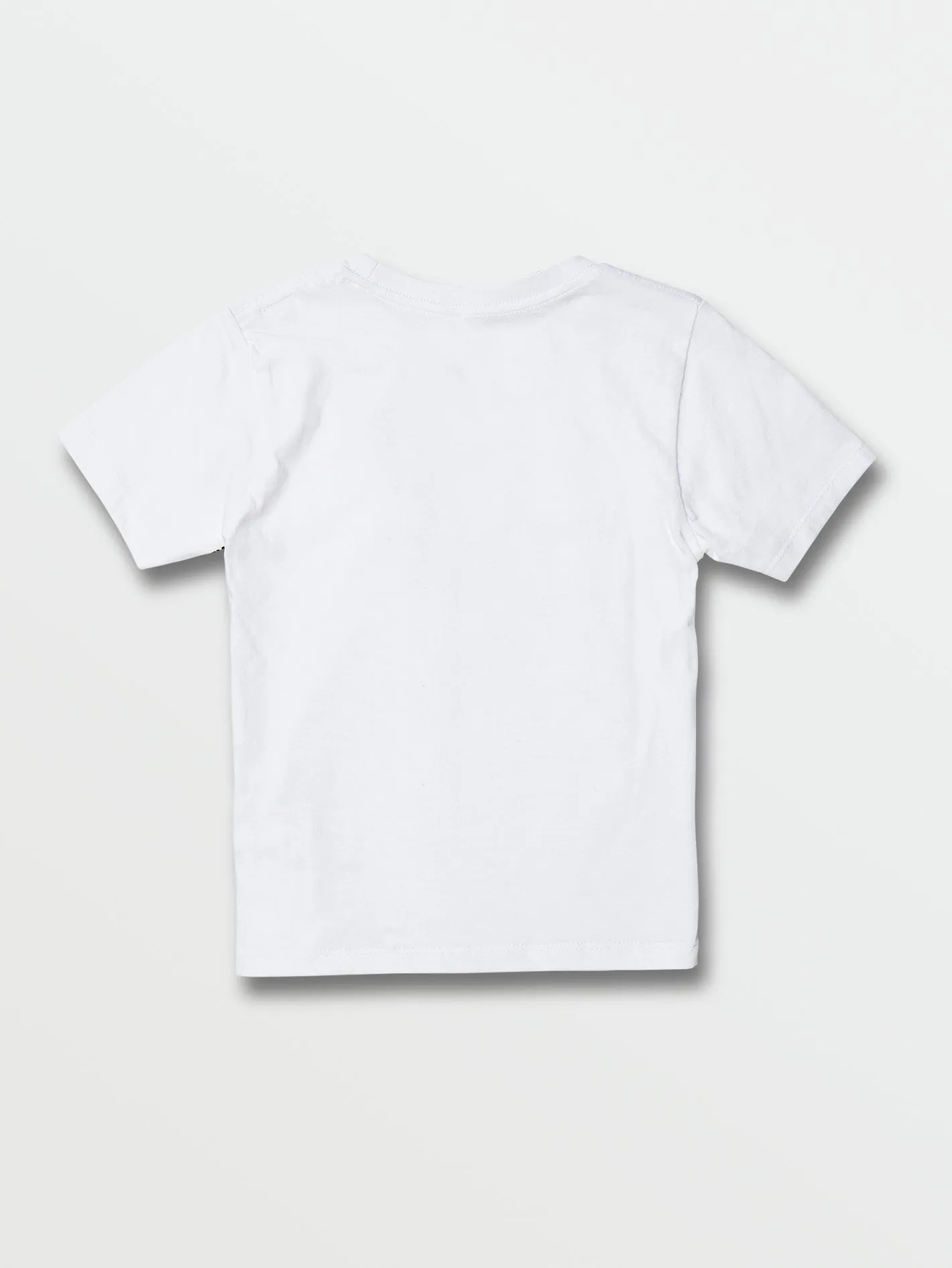 Little Boys Circle Stone Fill Short Sleeve Tee - White