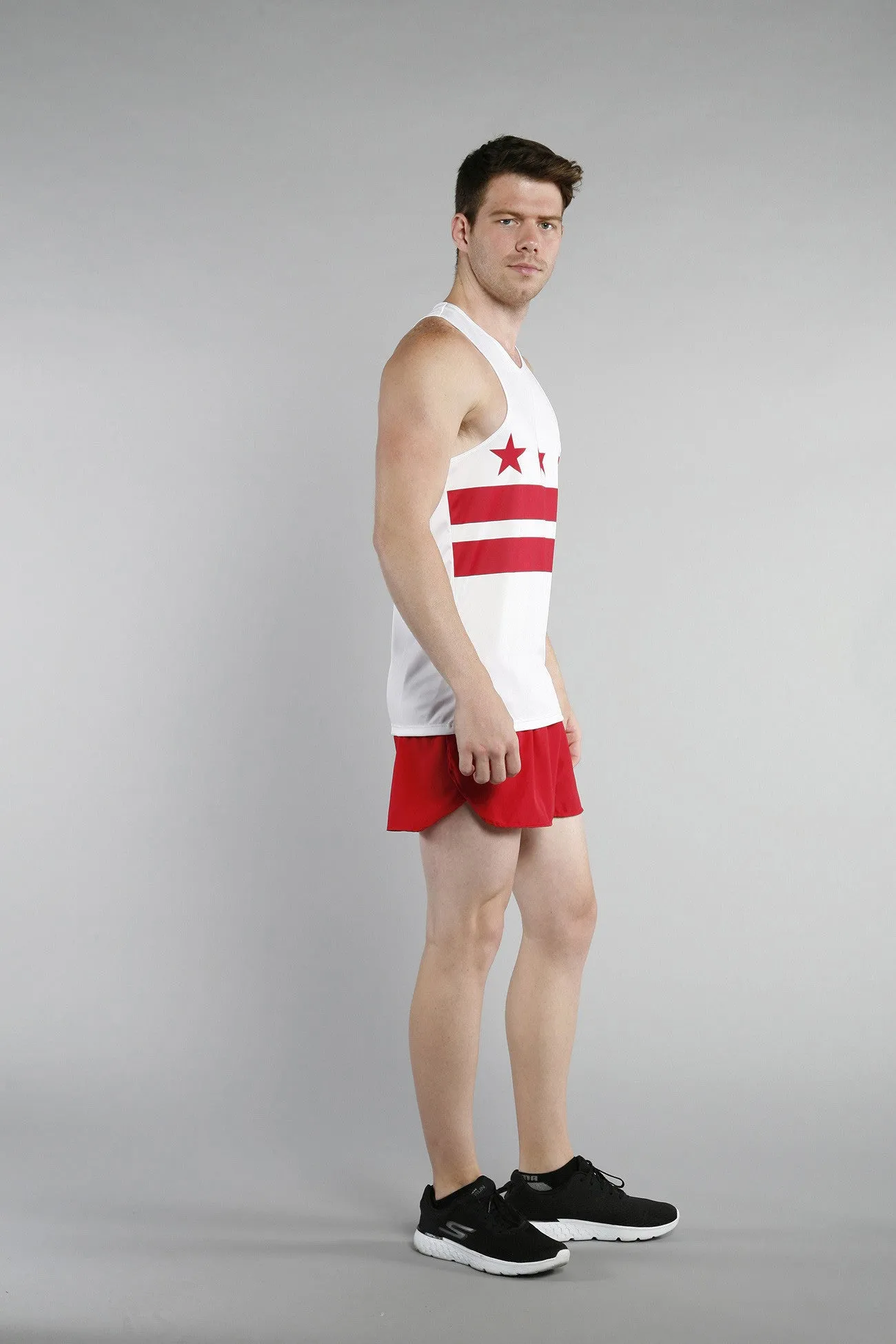 Men's Competitor Lite Printed Singlet [U-Z] - Washington DC