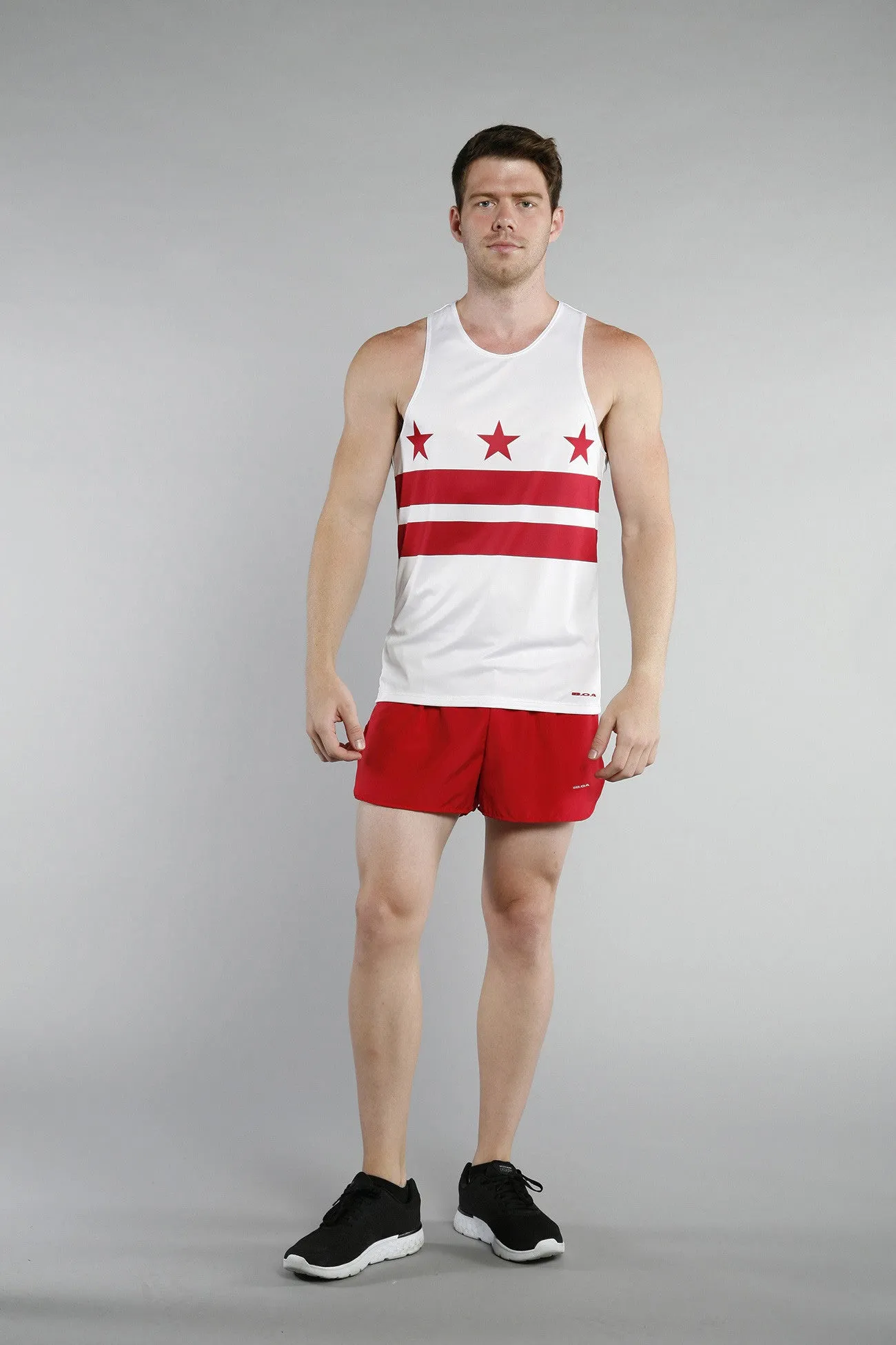 Men's Competitor Lite Printed Singlet [U-Z] - Washington DC