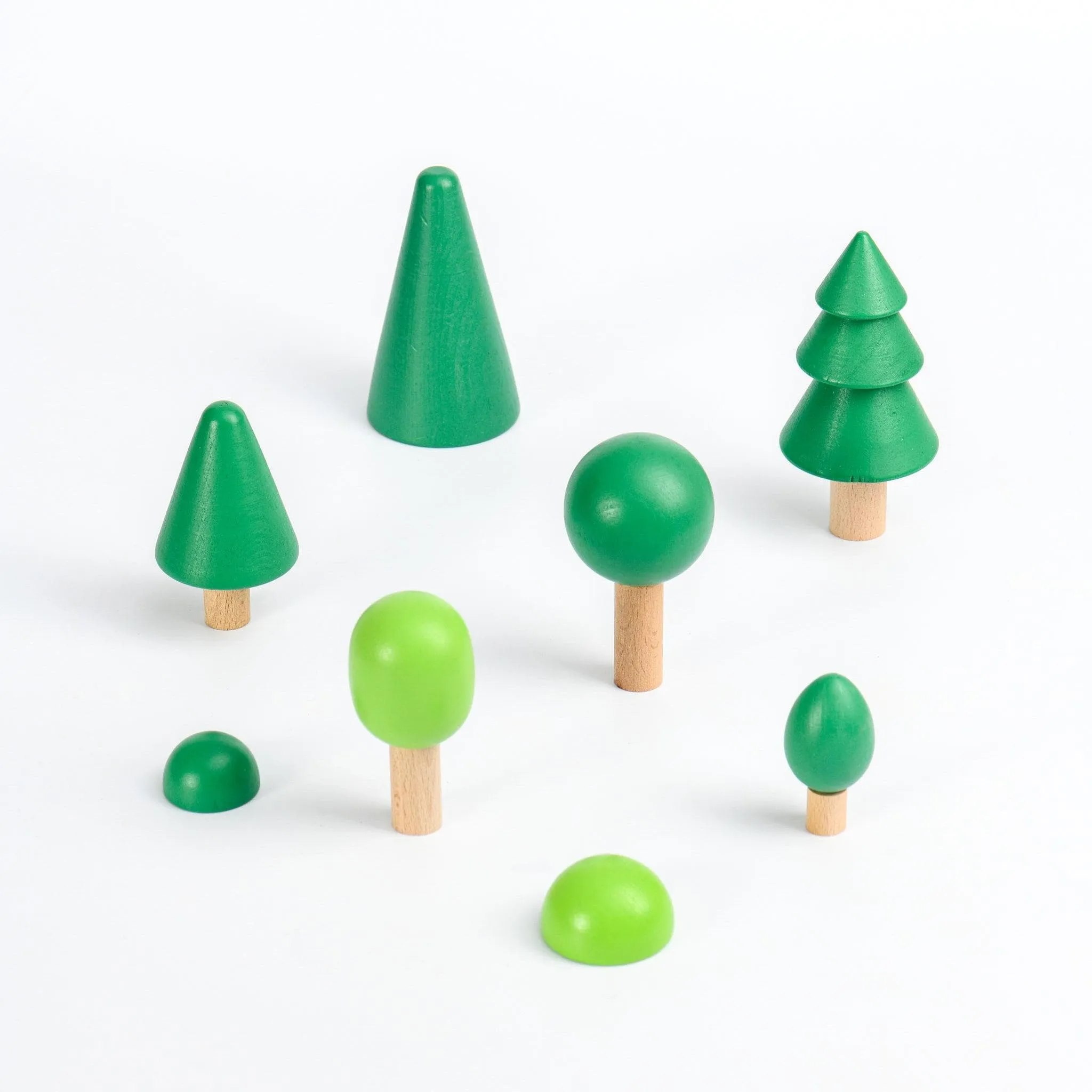 Montessori Wooden Forest Trees