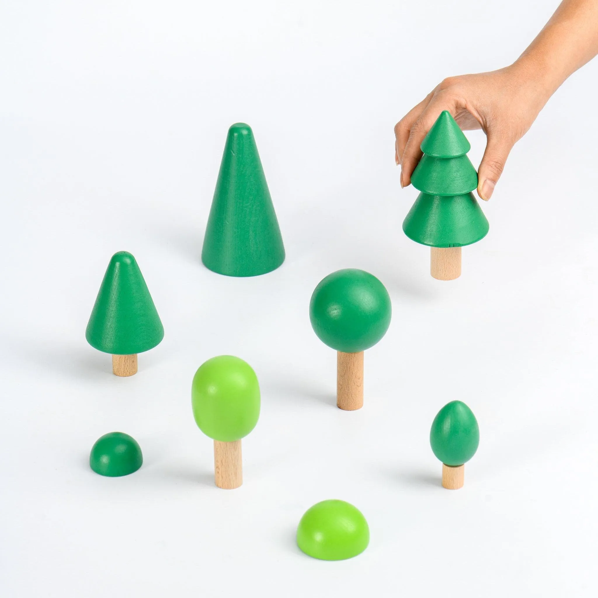 Montessori Wooden Forest Trees