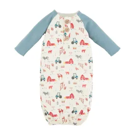 Mud Pie Farm Print Take Me Home Gown