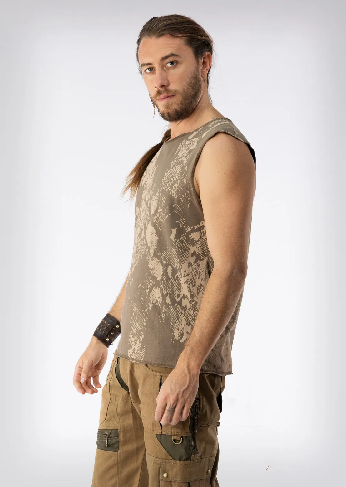 Mystic singlet -SNAKE print