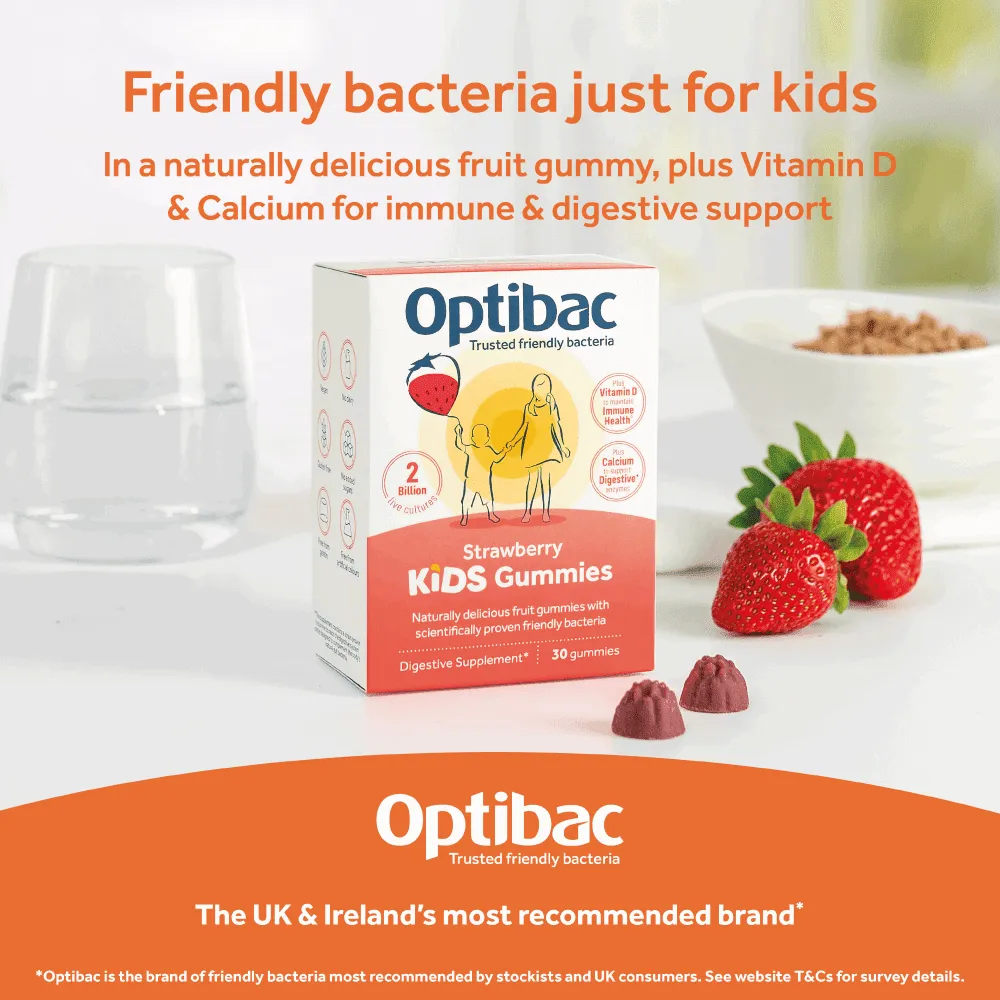 OptiBac Kids Gummies 30 Pack