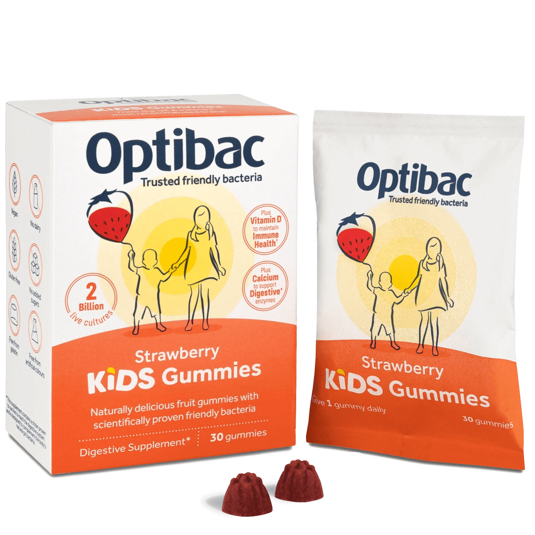 OptiBac Kids Gummies 30 Pack