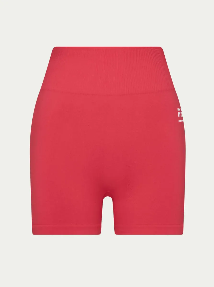 PE NATION - Restore Seamless 2.5” Bike Short - Poppy Red