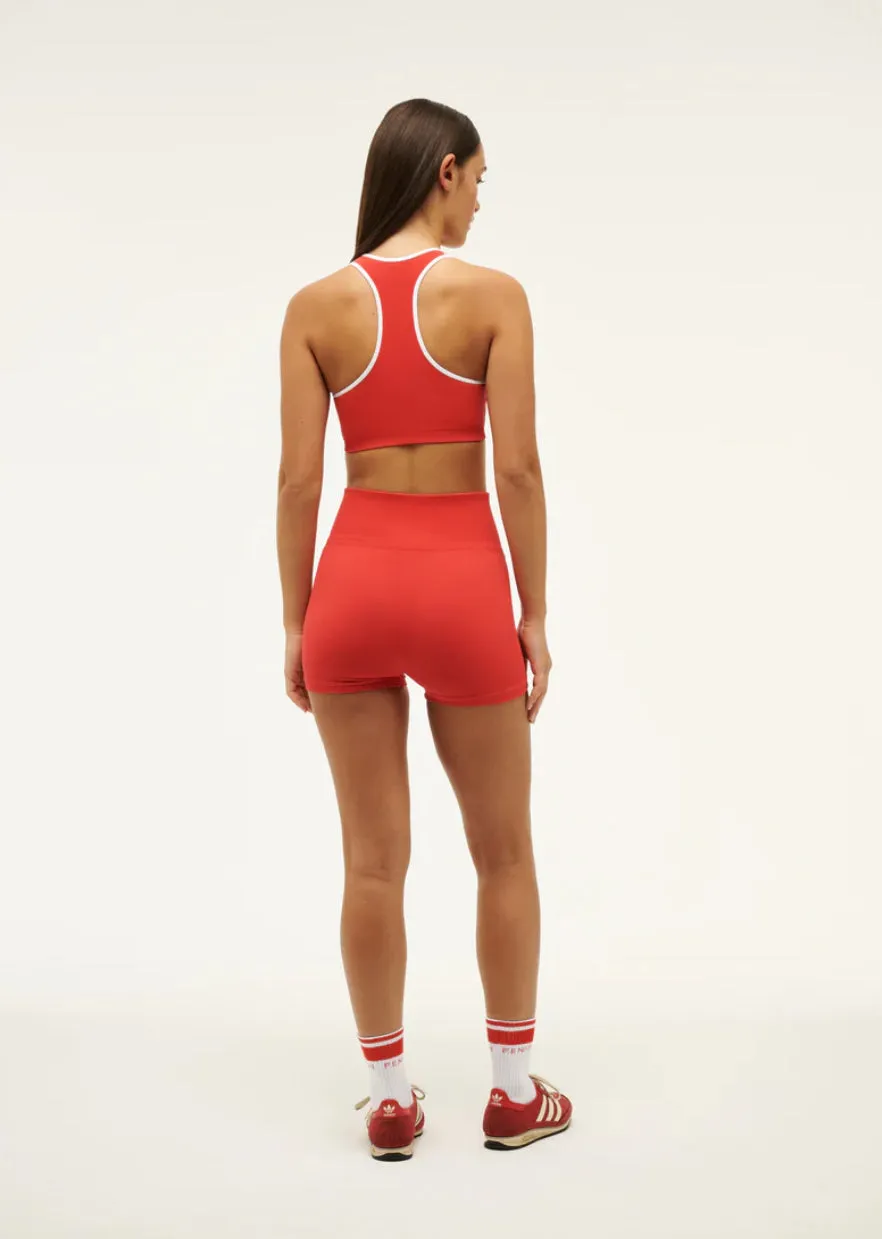 PE NATION - Restore Seamless 2.5” Bike Short - Poppy Red