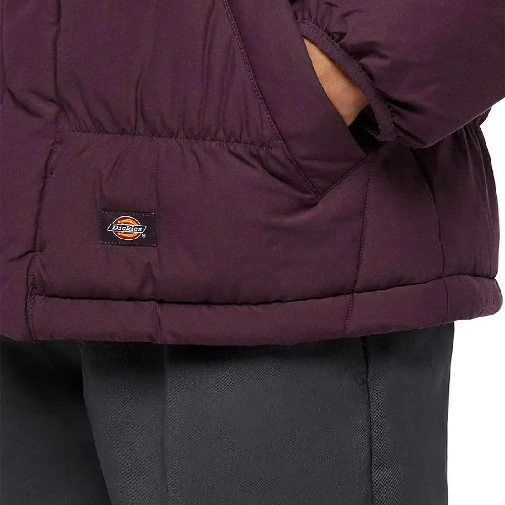 Scobey Puffer Jacket Plum Perfect