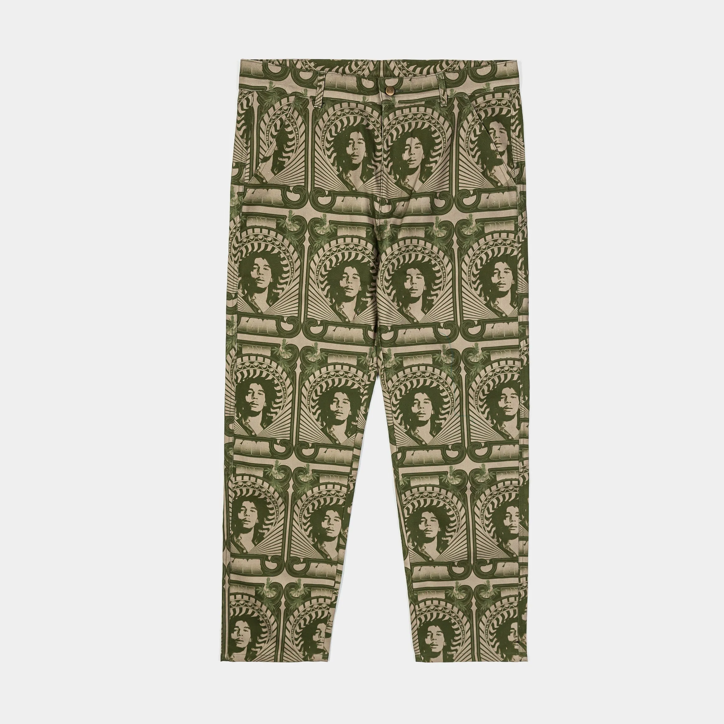 SP x Bob Marley One Love Canvas Mens Pants (Green)