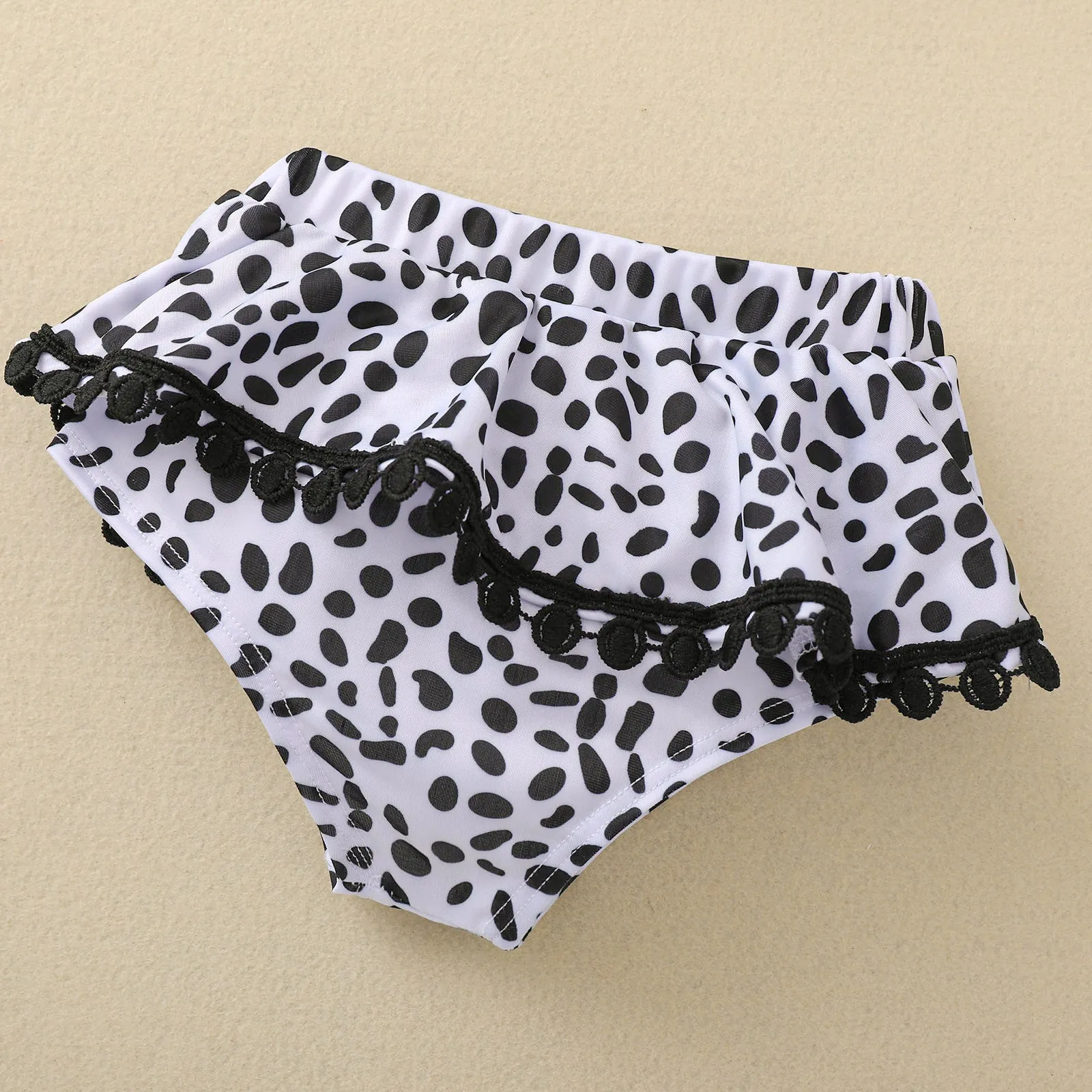 Swimsuit children's split  European baby  quickly selling bikini cow leopard print split