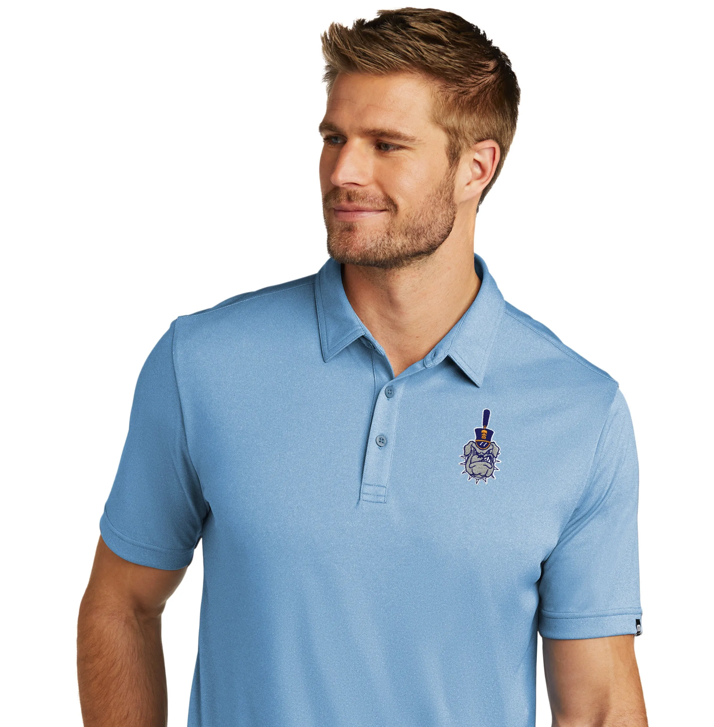 The Citadel Spike logo,  TravisMathew Performance Polo Shirt