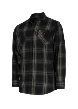 Unit Mens Newtown Flannel Black