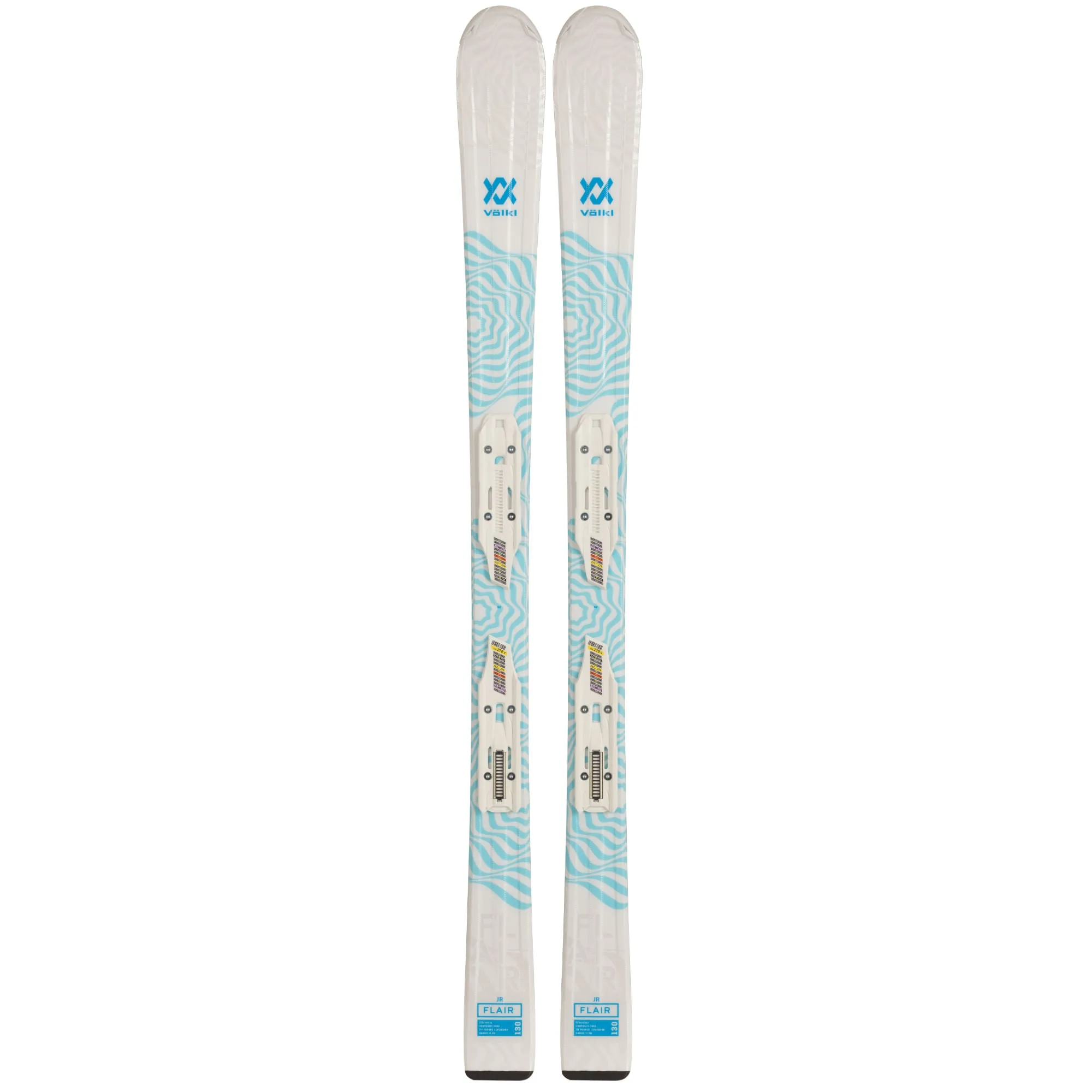 Volkl Flair Jr. Kids Skis with vMotion 7.0 Bindings